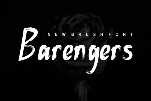 Barengers: A Bold Handwritten Font for Branding Projects