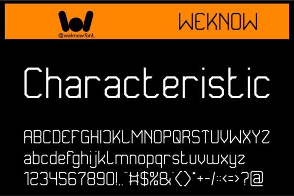 Characteristic Font: A Modern Sans Serif for Digital Marketing