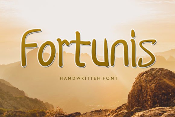 Fortunis Handwritten Font: A Brand Upgrade for Small Business Owners