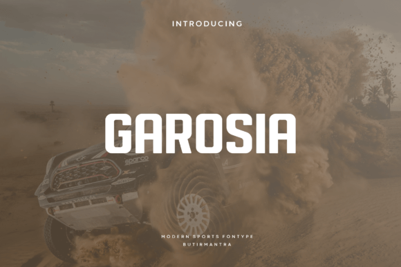 Garosia: The Thick-Letter Font That Gives Campaigns a Clearer Voice