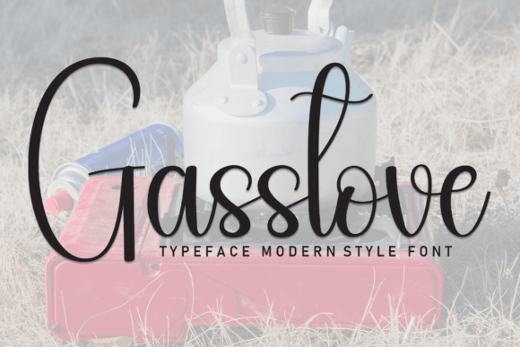 Gasstove: A Handwritten Font for Small Business Branding