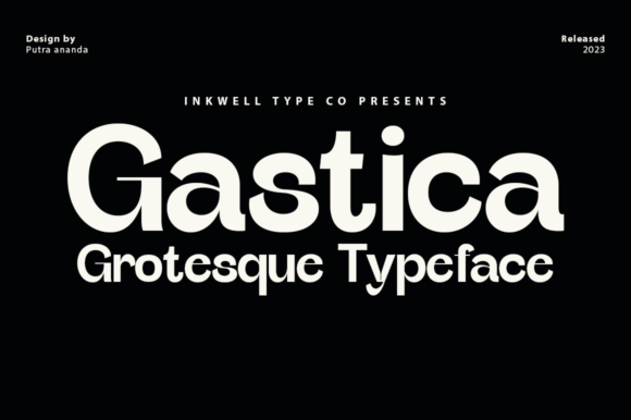 Gastica: A Display Font Built for Bold Editorial Storytelling