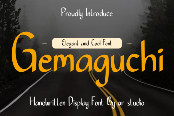 Gemaguchi: A Bold Display Font for Campaigns That Demand Attention