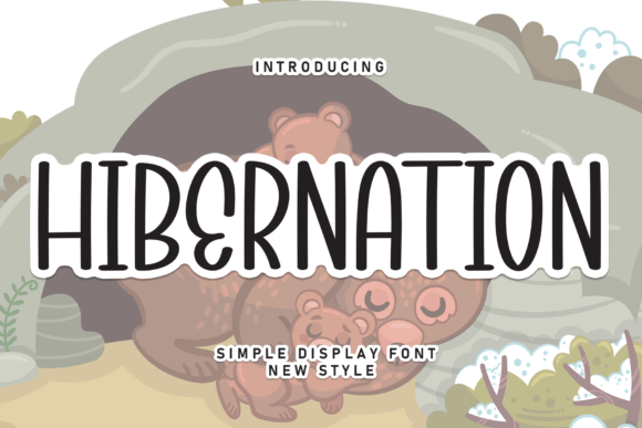 Hibernation: A Handwritten Display Font with Real Digital Charm