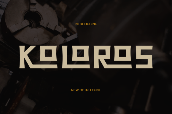 Koloros Font Review: A Serif Typeface for Small Business Branding