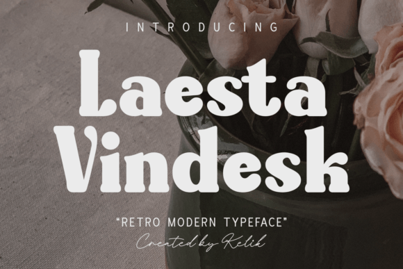 Laesta Vindesk Brings Warm Vintage Charm to Modern Editorial Design