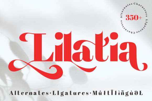 Lilatia: A Serif Display Font That Elevates Small Business Branding