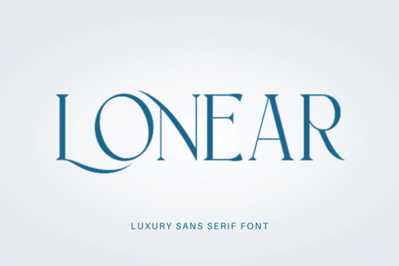 Lonear: A Bold Serif Font That Elevates Digital Branding