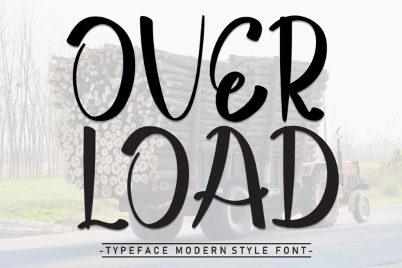 Over Load Font: A Handwritten Script That Makes Campaigns Feel Friendly and Fresh