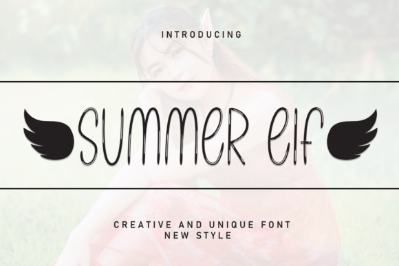 Summer Elf Brings Handwritten Warmth to Digital Design