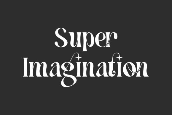 Super Imagination: A Serif Font for Bold Brand Identity