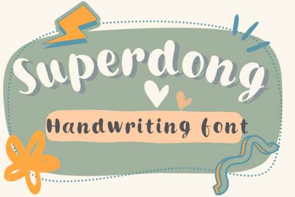 Superdong: A Handwritten Display Font Built for Warm Branding