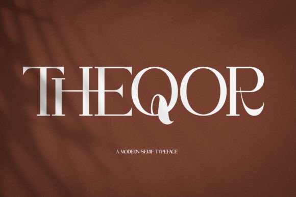 Theqor: A Serif Font That Builds Digital Brand Trust
