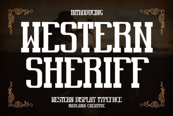 Western Sheriff: A Display Font for Handmade Products
